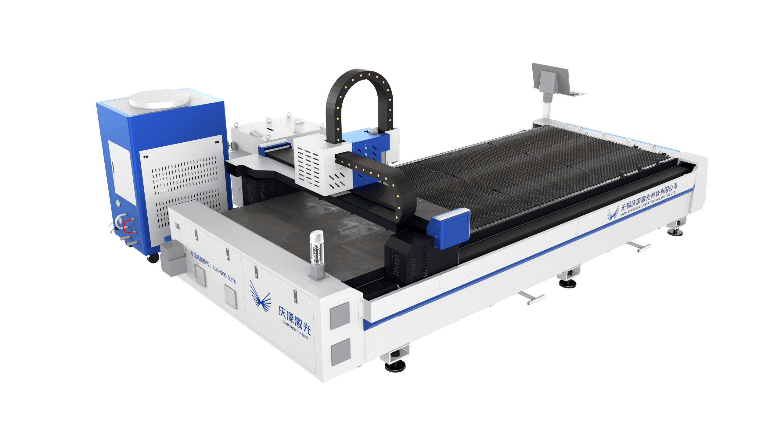 máquina de corte a laser de fibra de mesa única (4)